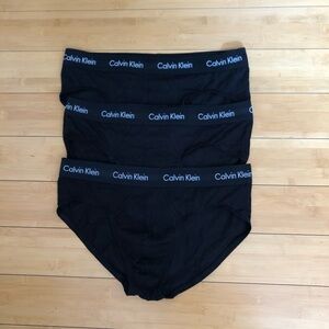 Large- 3 Calvin Klein Cotton Briefs